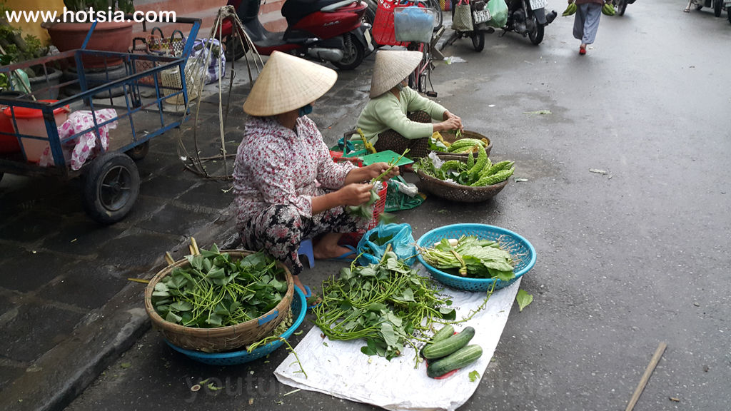 แบกเป้ฮอยอัน ตลาดเช้าฮอยอัน 2559