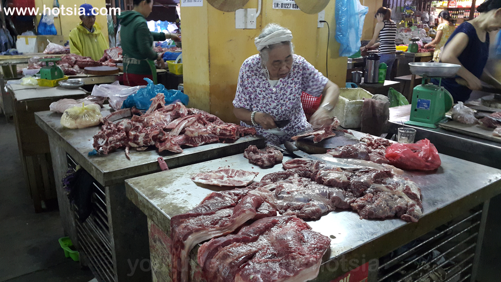 แบกเป้ฮอยอัน ตลาดเช้าฮอยอัน 2559