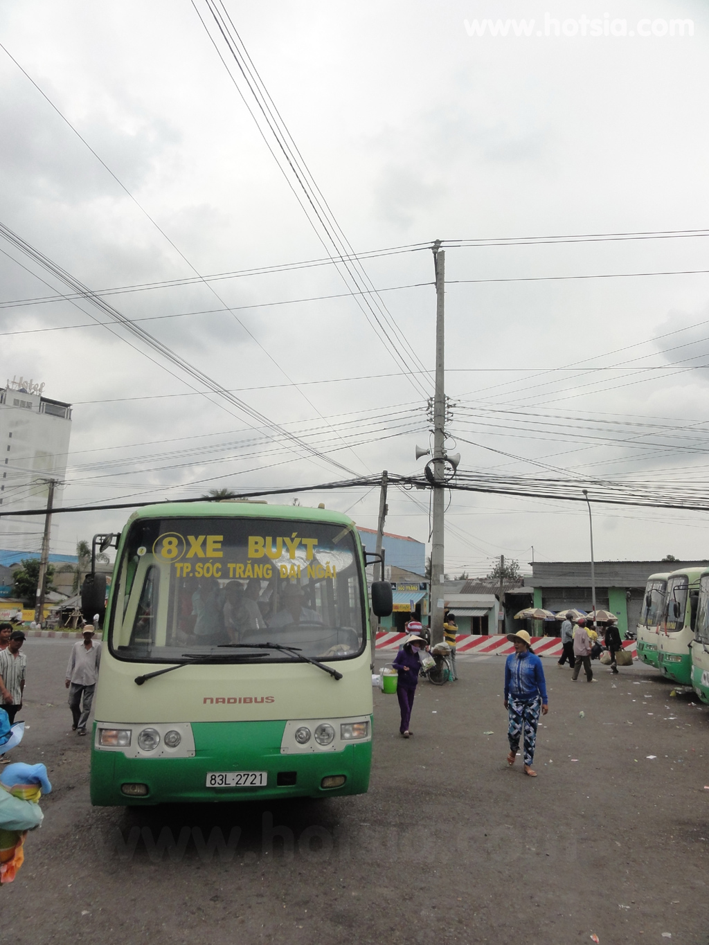 เที่ยวจังหวัดช็อกจรัง สถานีขนส่งช็อกจรัง (Soc trang bus station)