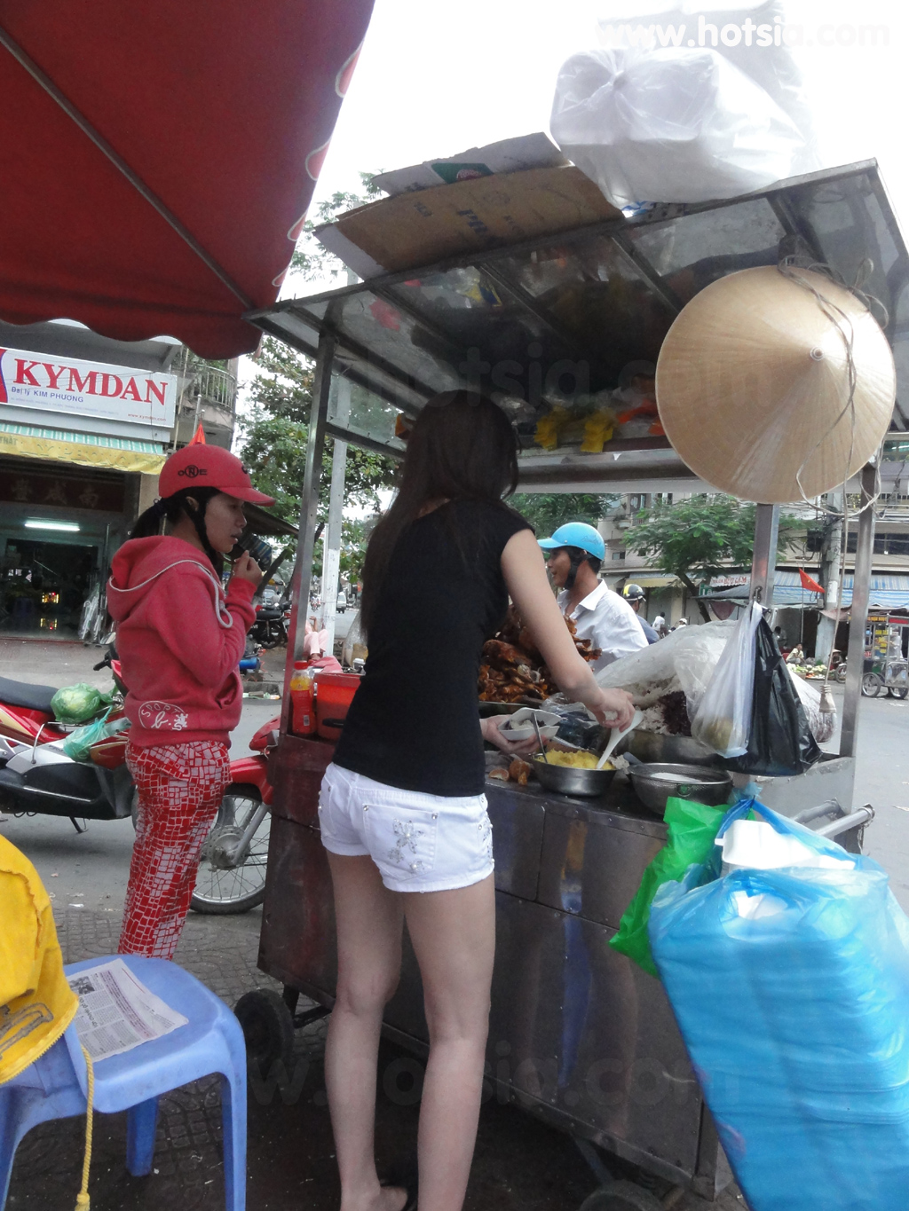 เที่ยวจังหวัดช็อกจรัง(Soc trang) ข้าวเหนียวหน้าเป็ด (Soc trang food)