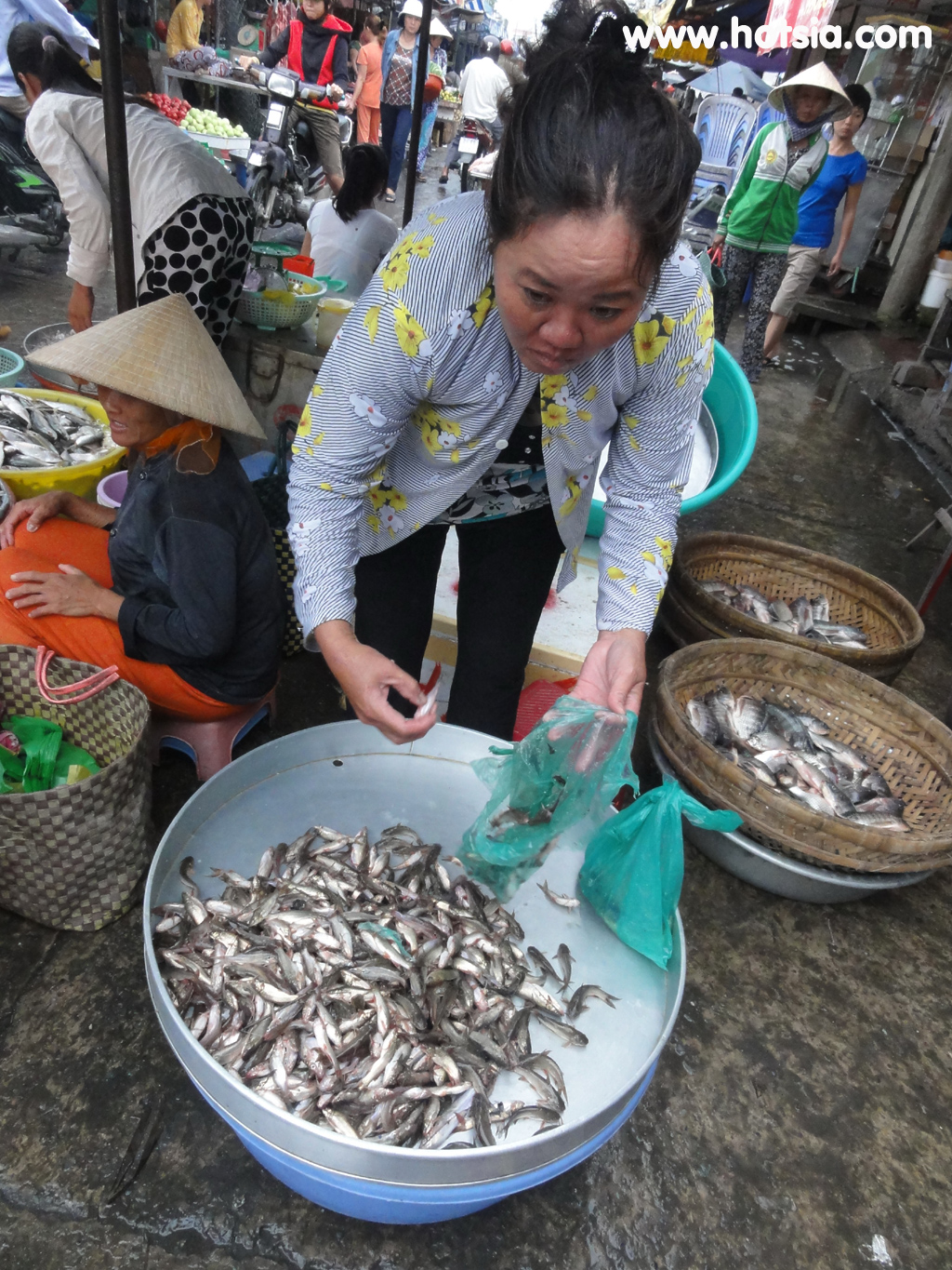 เที่ยวจังหวัดช็อกจรัง(Soc trang) ตลาดช็อกจรัง(Soc trang market)