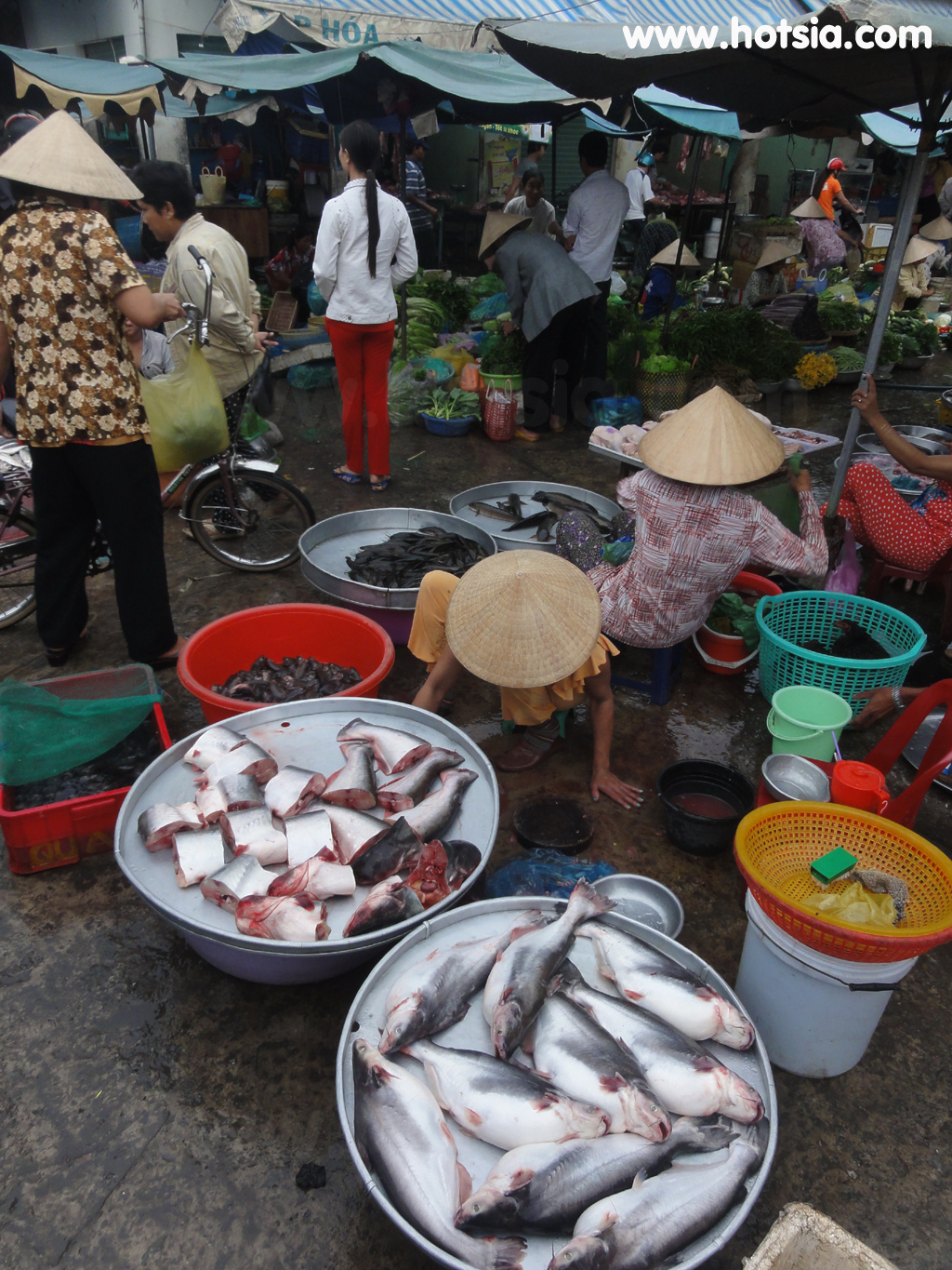 เที่ยวจังหวัดช็อกจรัง(Soc trang) ตลาดช็อกจรัง(Soc trang market)