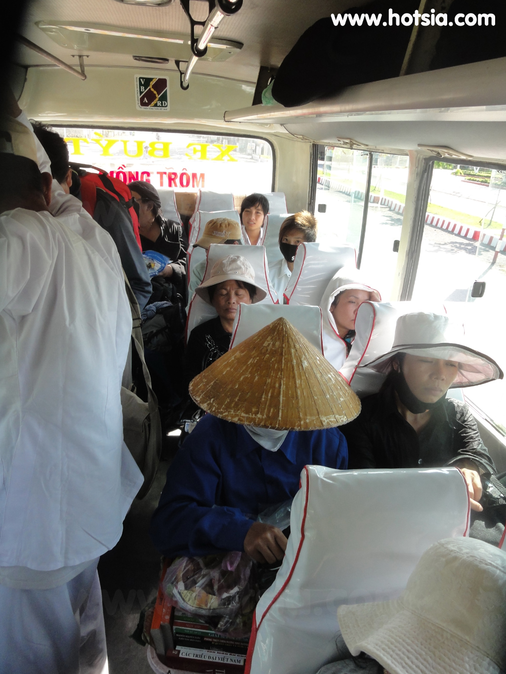 หมีเทอ My Tho รถจากเบ๊นแตรไปหมีเทอ bus Ben Tre to My Tho