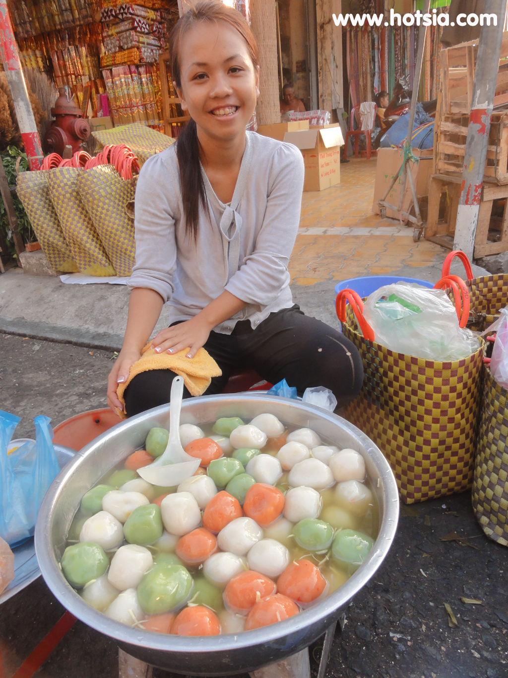 เตี่ยนยาง Tien Giang ตลาดเช้าหมีเทอ จังหวัดเตี่ยนยาง(my tho market)