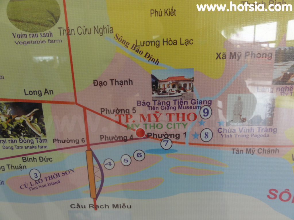 เตี่ยนยาง Tien Giang ทัวร์เที่ยวหมีเทอ จังหวัดเตี่ยนยาง(my tho tour)