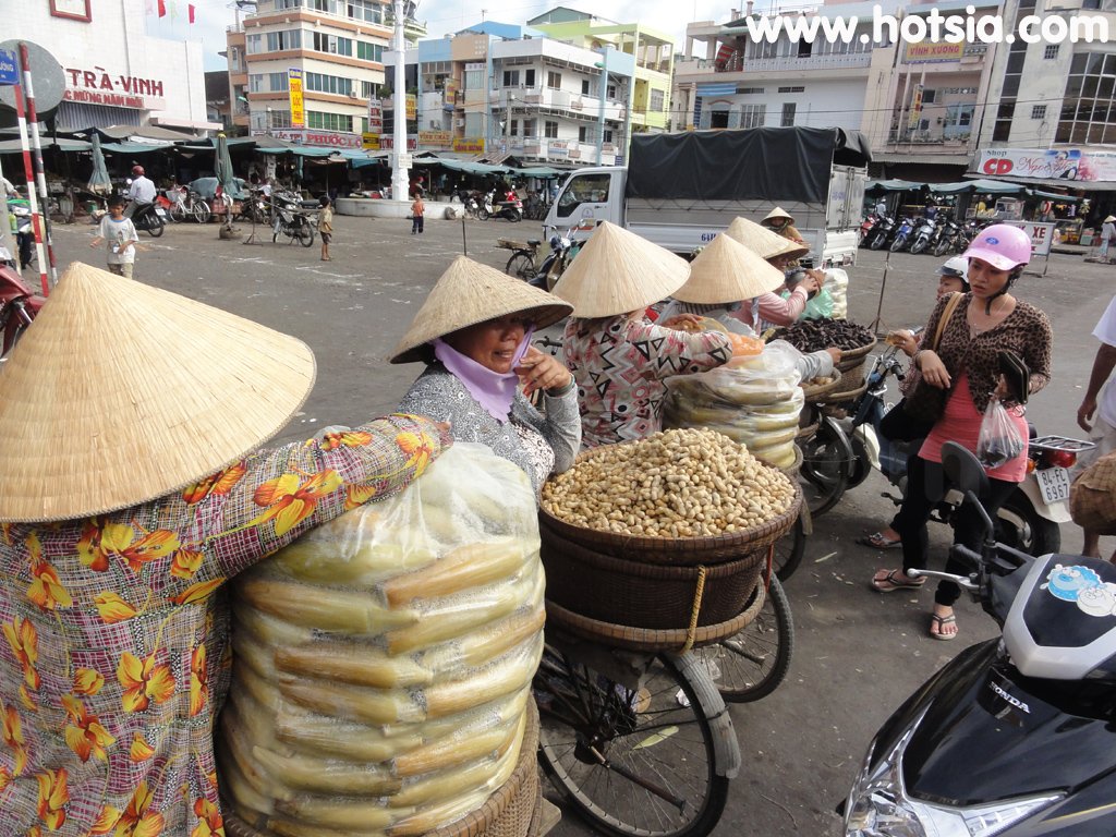 จร่าวิญ Tra Vinh ข้าวโพดต้มเมืองจร่าวิญ(Tra Vinh)