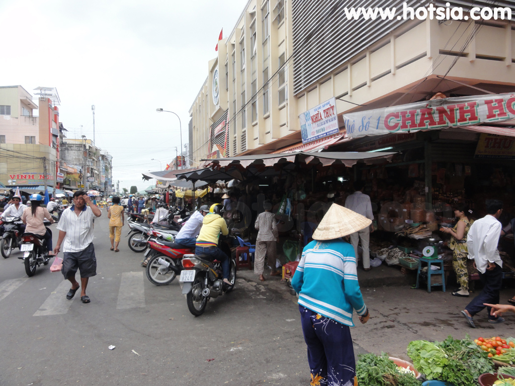 หวิงลอง Vinh Long ตลาดสดเมืองหวิงลอง (Vinh Long)