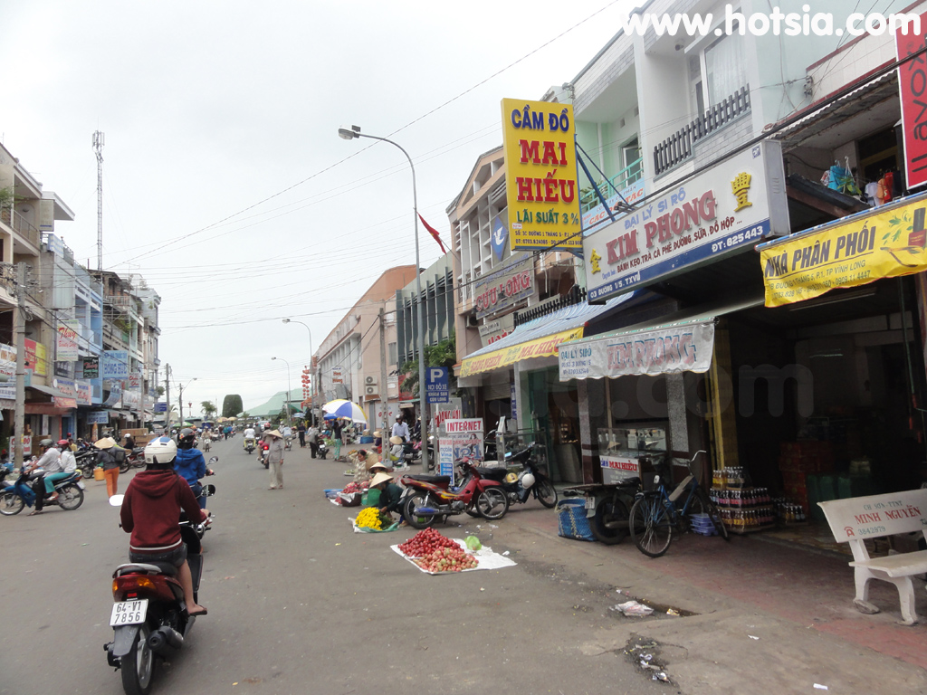 หวิงลอง Vinh Long ตลาดสดเมืองหวิงลอง (Vinh Long)
