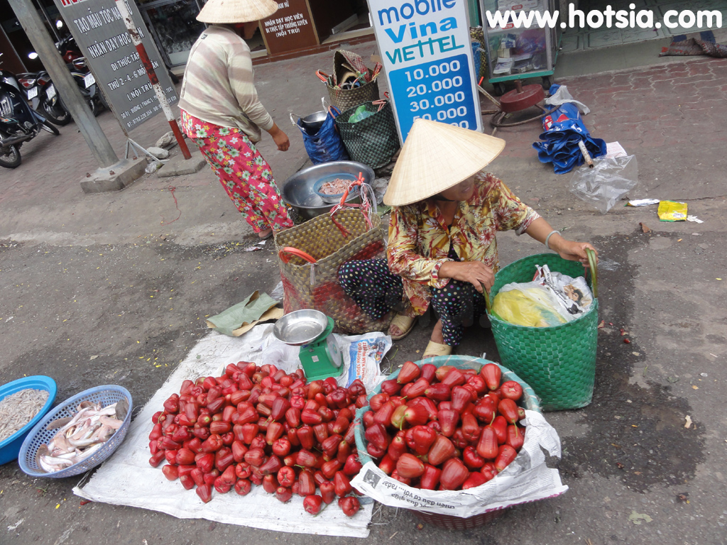 หวิงลอง Vinh Long ตลาดสดเมืองหวิงลอง (Vinh Long)