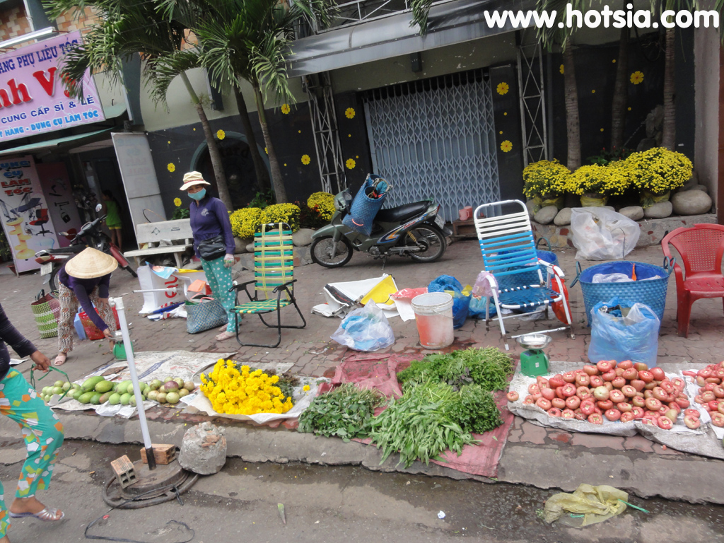 หวิงลอง Vinh Long ตลาดสดเมืองหวิงลอง (Vinh Long)