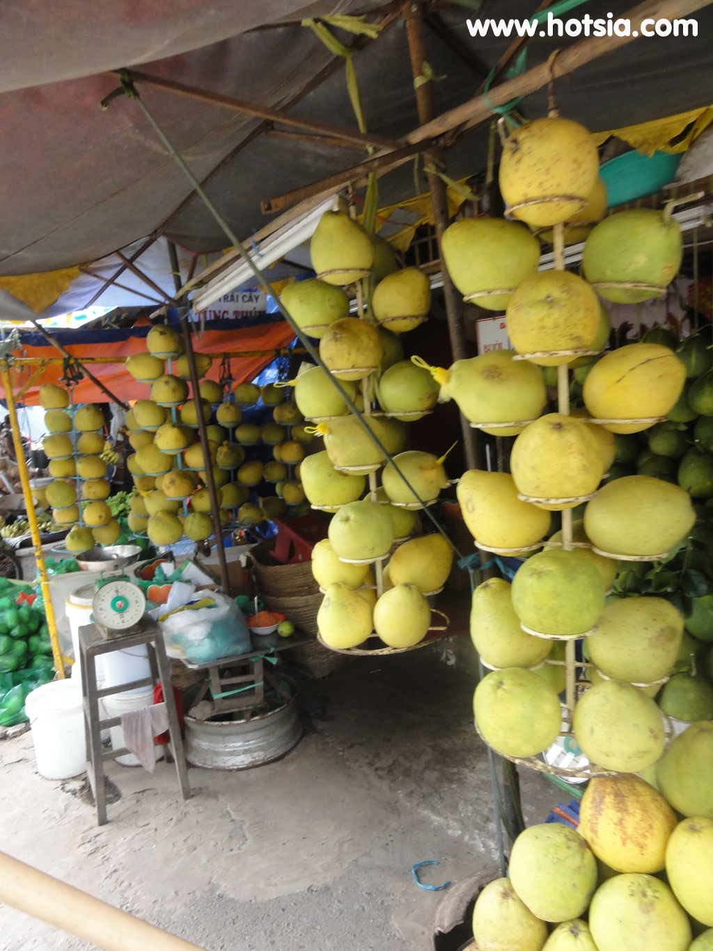 หวิงลอง Vinh Long ตลาดสดเมืองหวิงลอง (Vinh Long)