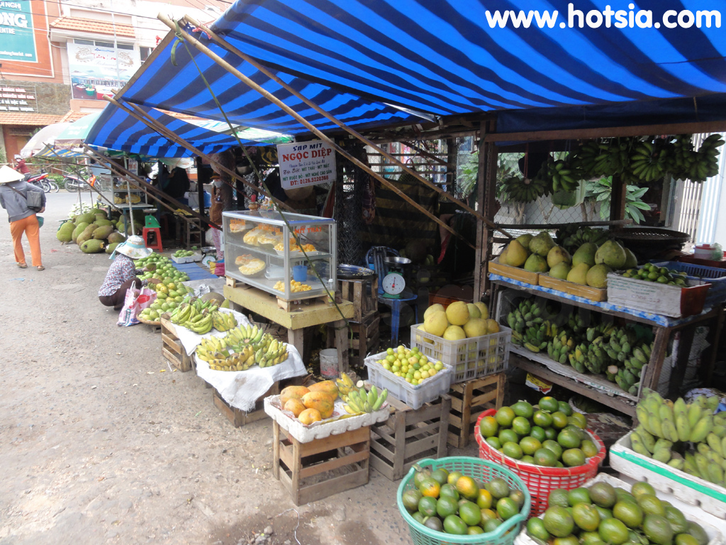 หวิงลอง Vinh Long ตลาดสดเมืองหวิงลอง (Vinh Long)